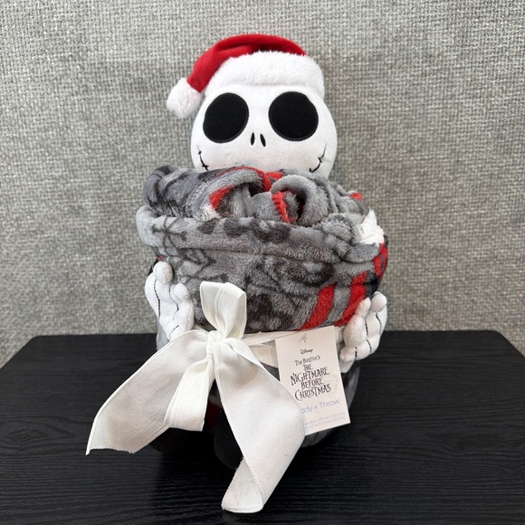 Disney Other - Disney The Nightmare Before Christmas Buddy + Plush Throw Blanket Set 50"x60"
